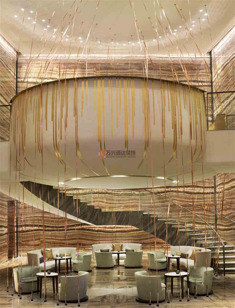 北京萬(wàn)興通達(dá)辦公裝修項(xiàng)目-廣州W酒店裝修案例效果圖