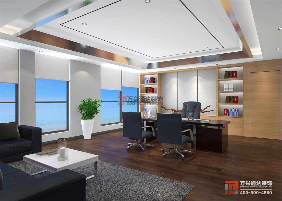 北京萬興通達辦公裝修項目-北京智中能源互聯網研究院裝修效果圖