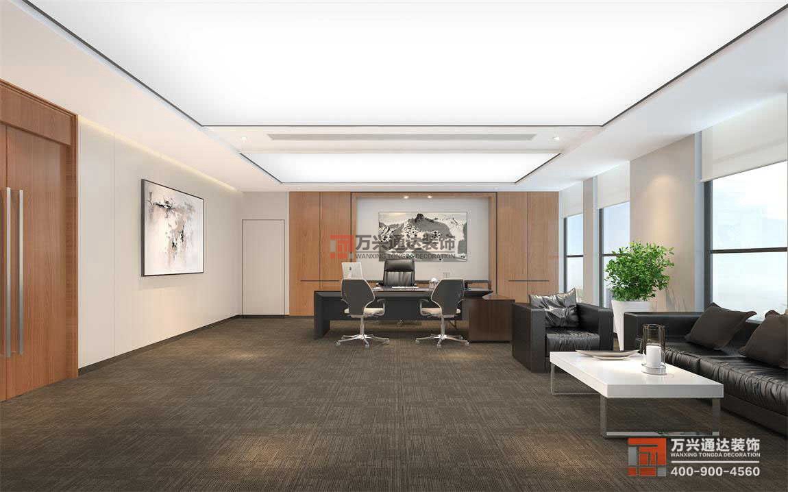 北京萬興通達辦公裝修項目-北京智中能源互聯網研究院裝修效果圖