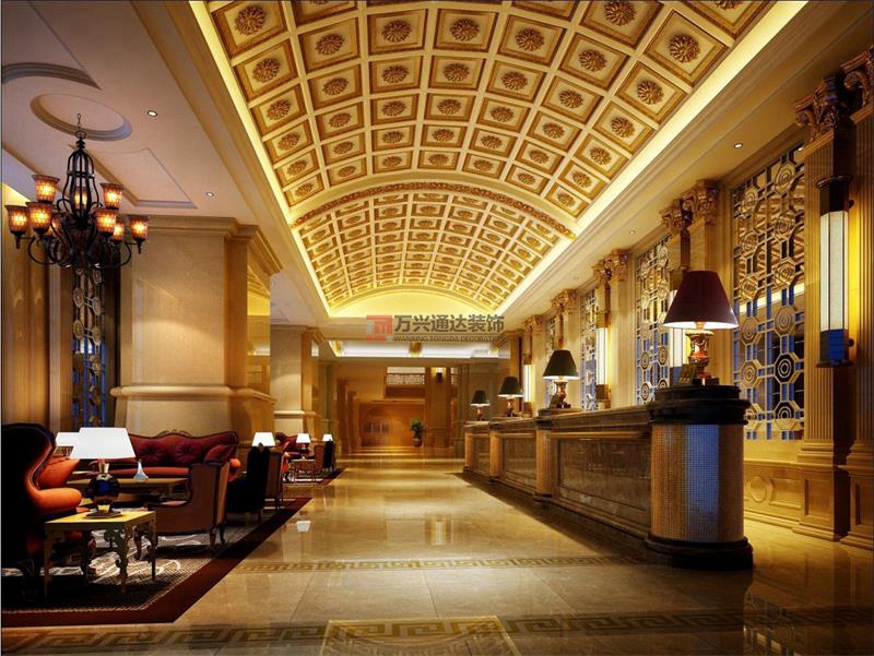 北京萬興通達(dá)辦公裝修項目-家富國際大酒店裝修案例效果圖