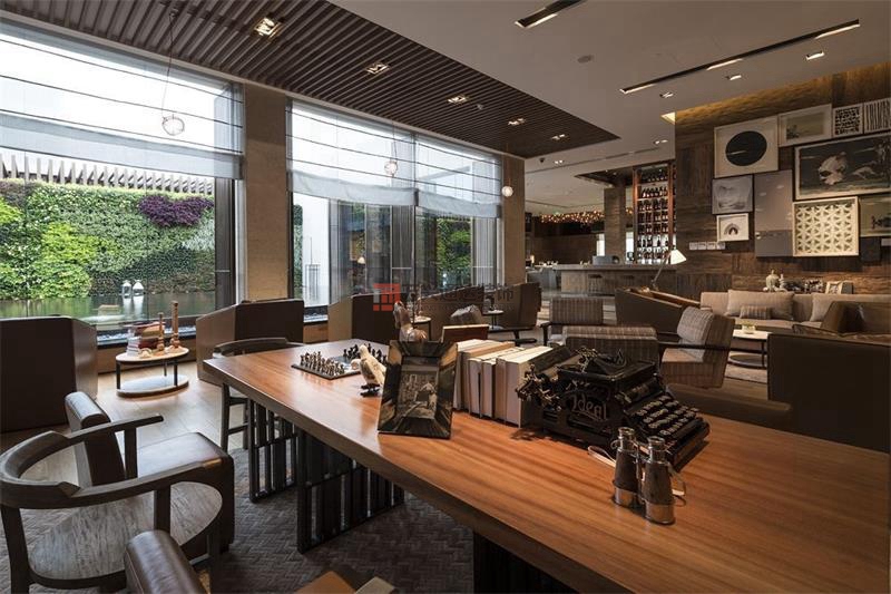 北京萬興通達辦公裝修項目-回品酒店裝修案例效果圖