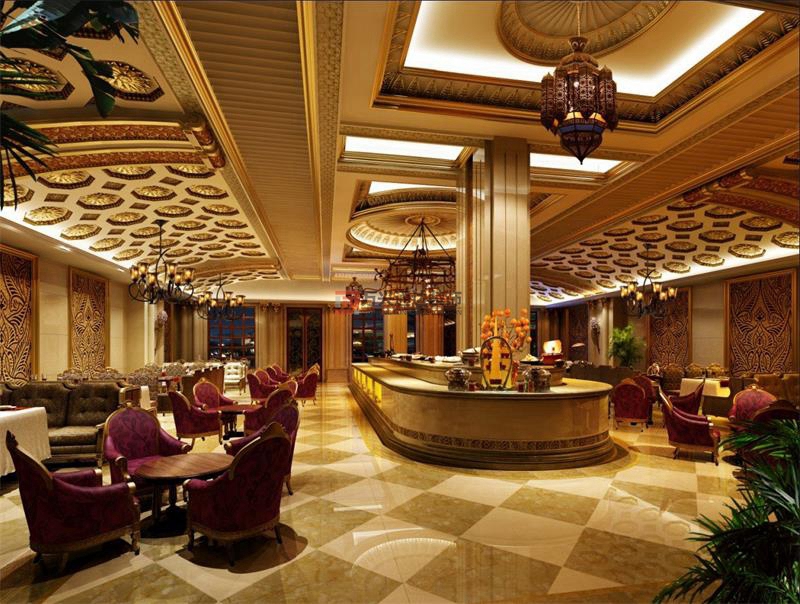 北京萬興通達(dá)辦公裝修項目-家富國際大酒店裝修案例效果圖