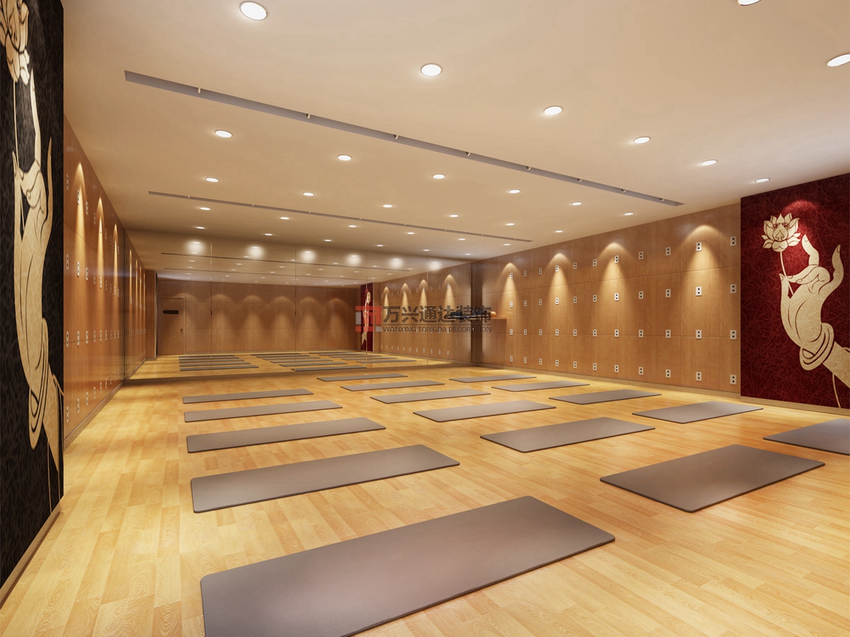 北京萬興通達辦公裝修項目-瑞克健身裝修效果圖