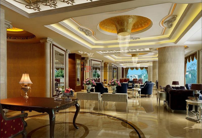 北京萬興通達(dá)辦公裝修項目-家富國際大酒店裝修案例效果圖