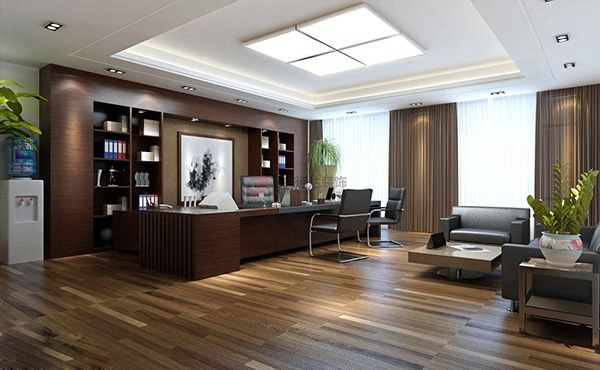 北京萬(wàn)興通達(dá)辦公裝修項(xiàng)目-董事長(zhǎng)辦公室裝修效果圖裝修效果圖