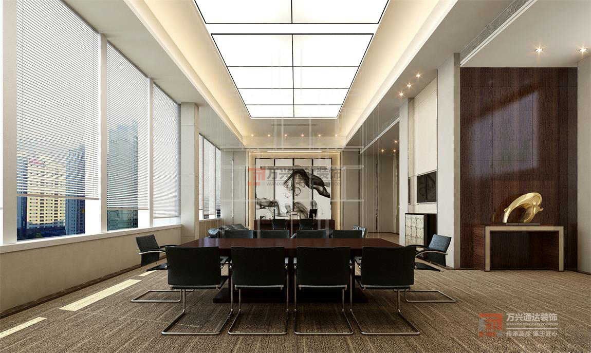 北京萬興通達辦公裝修項目-民發集團裝修效果圖