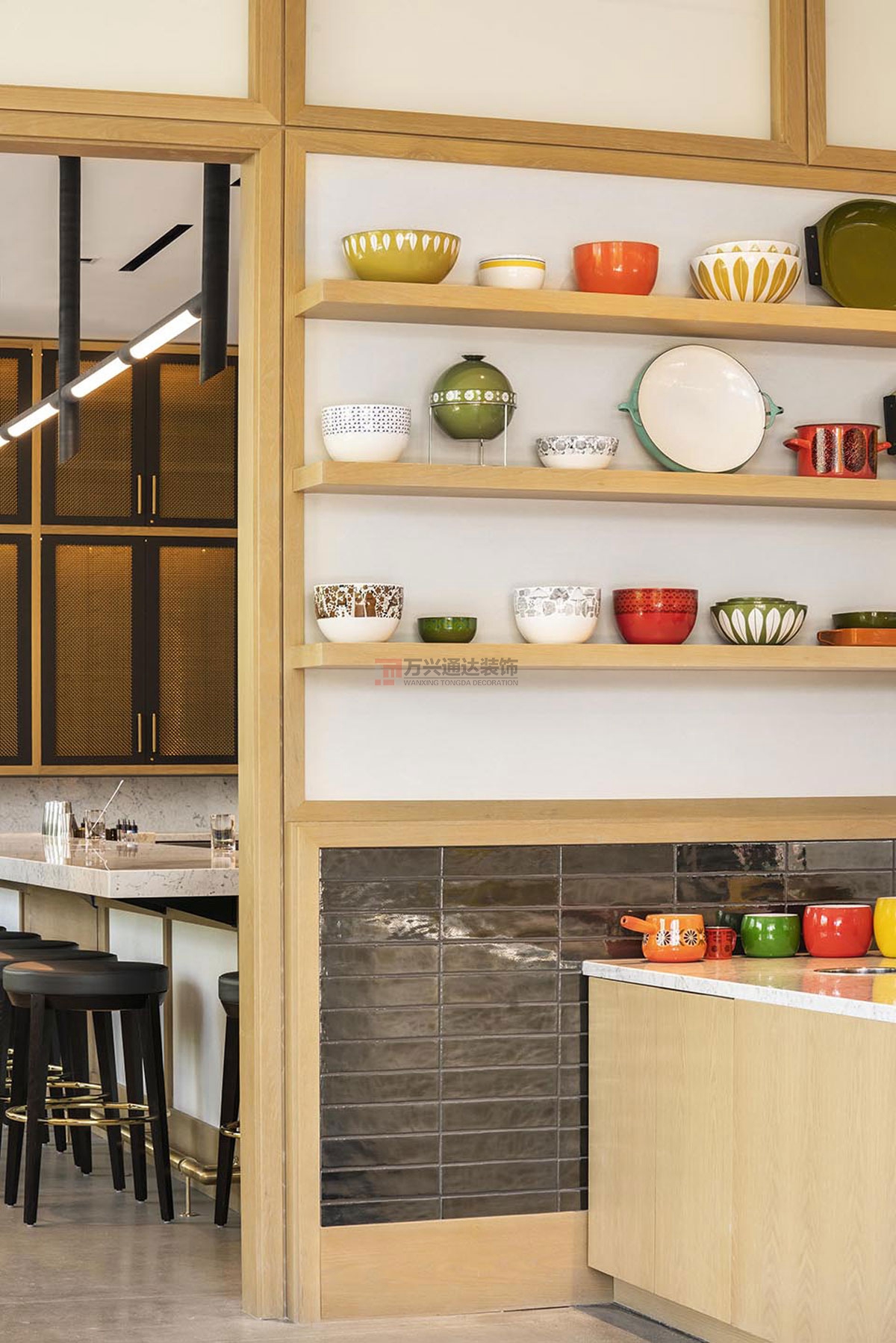 北京萬興通達辦公裝修項目-SPOONFED裝修效果圖