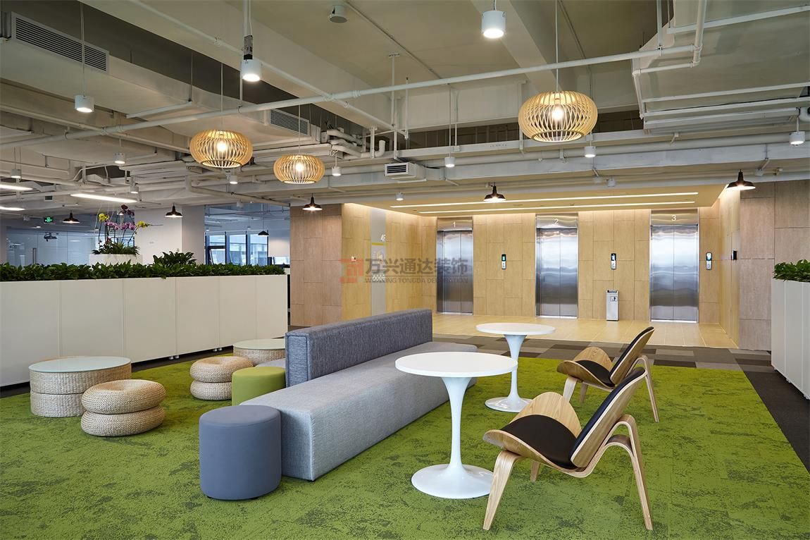 北京萬興通達(dá)辦公裝修項(xiàng)目-航天新銳科技裝修效果圖