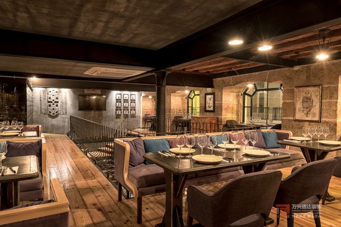 北京萬興通達(dá)辦公裝修項目-Grill咖啡廳裝修效果圖