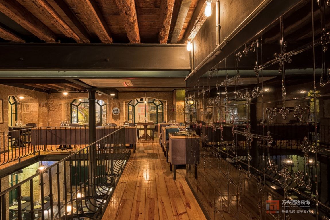 北京萬興通達(dá)辦公裝修項目-Grill咖啡廳裝修效果圖