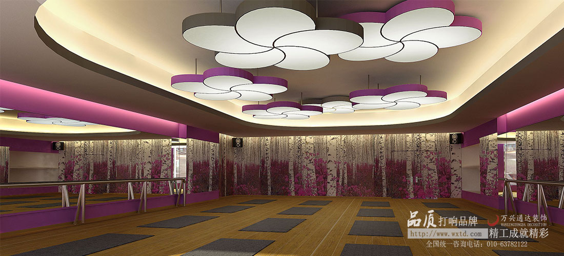 某健身會(huì)所裝修效果圖