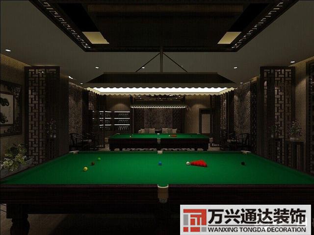 臺(tái)球室設(shè)計(jì)臺(tái)球室設(shè)計(jì)方案_萬興辦公室裝修公司