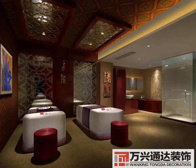 美容院裝飾美容院裝飾畫_萬(wàn)興辦公室裝修公司