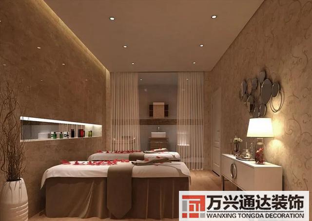美容院裝飾美容院裝飾畫_萬(wàn)興辦公室裝修公司