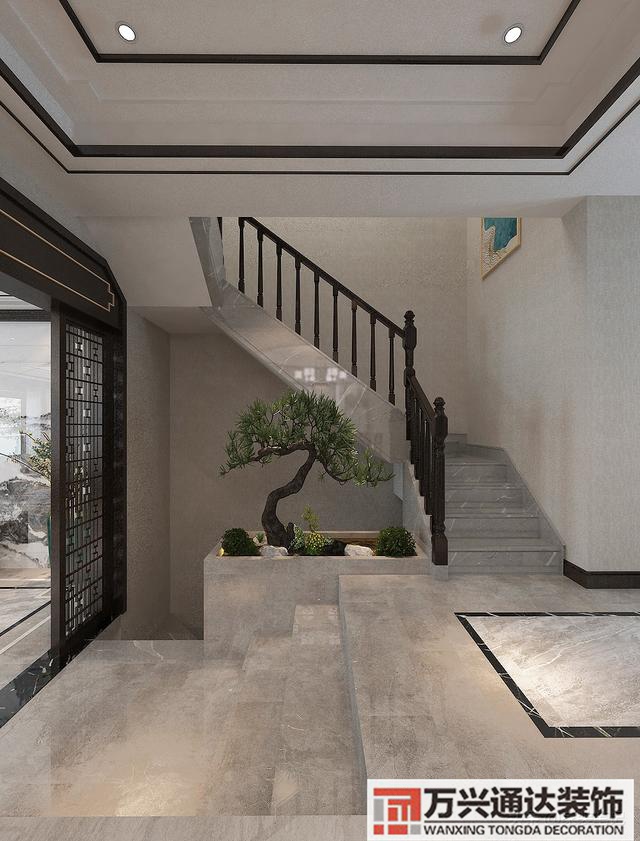 別墅中式裝修中式別墅設計裝修