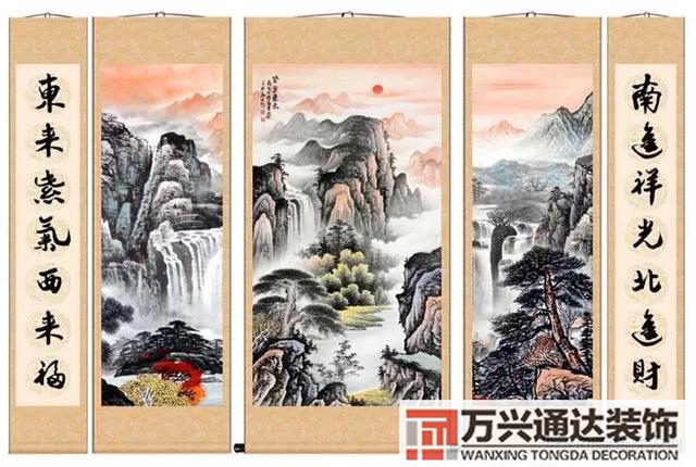 風(fēng)水畫布局風(fēng)水布局圖