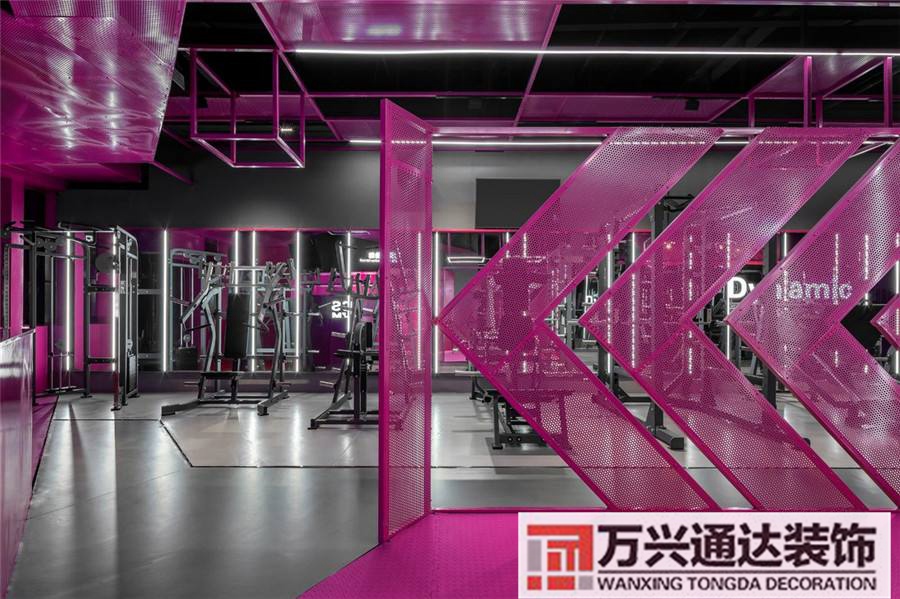 健身房的裝修風格圖片健身房裝修風格效果圖家用