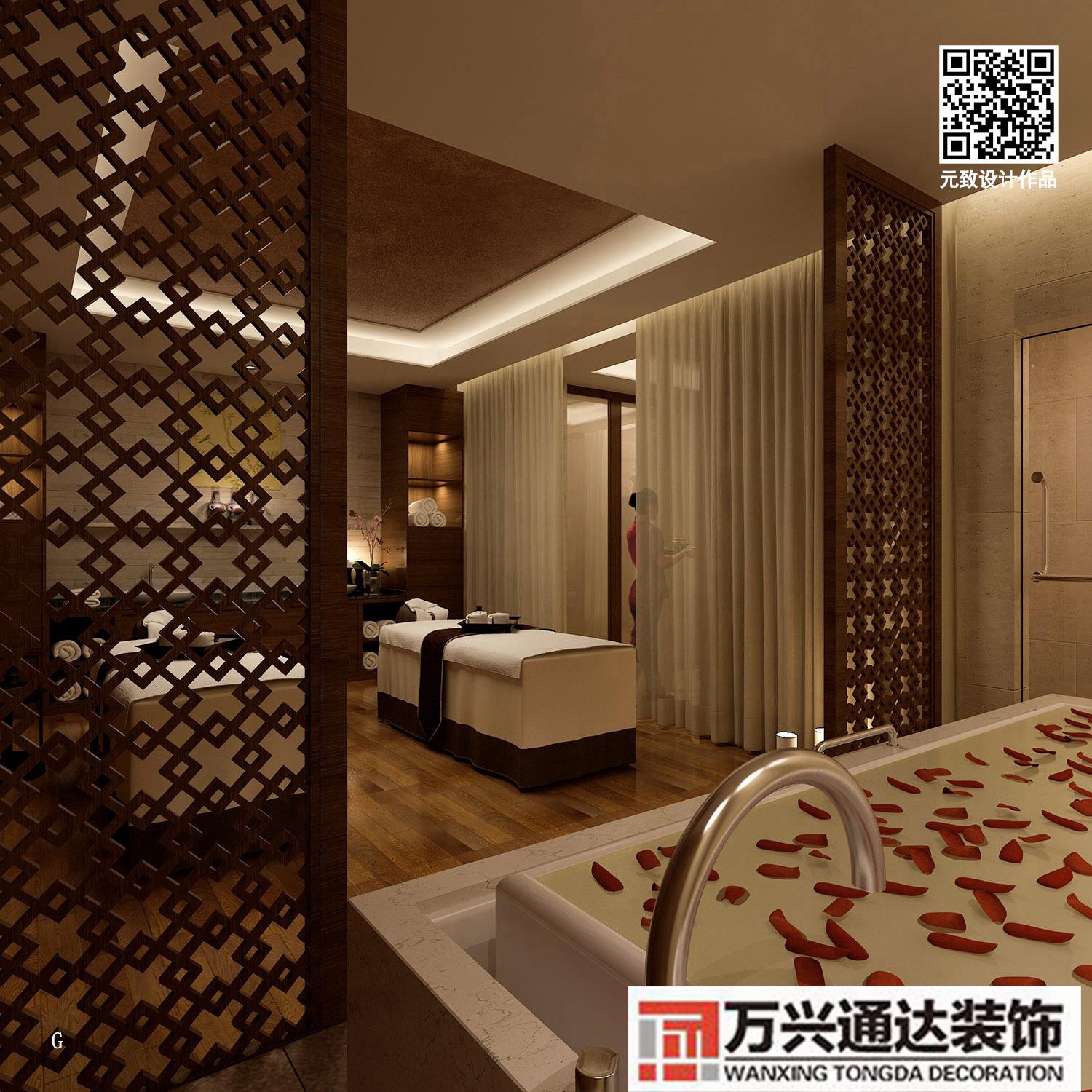 美容院spa裝修設(shè)計(jì)spa館裝修