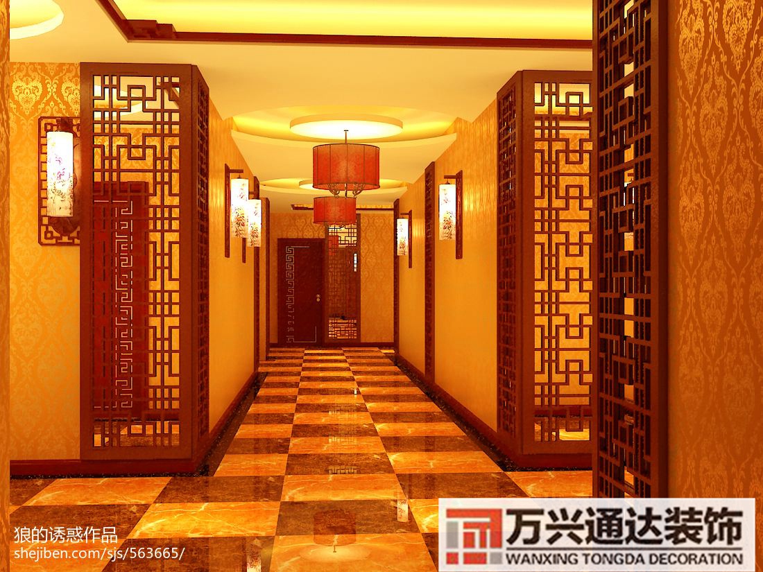 足浴中式裝修足浴會所裝修設(shè)計