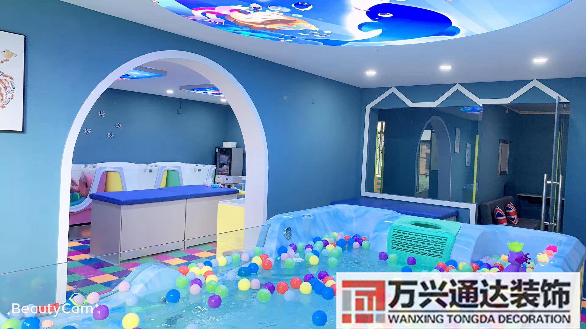 嬰童游泳館裝修效果圖兒童游泳館裝修設(shè)計(jì)效果圖
