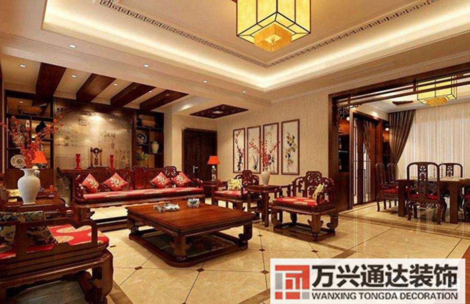 中式客廳裝修中式客廳裝修效果圖片大全 現代