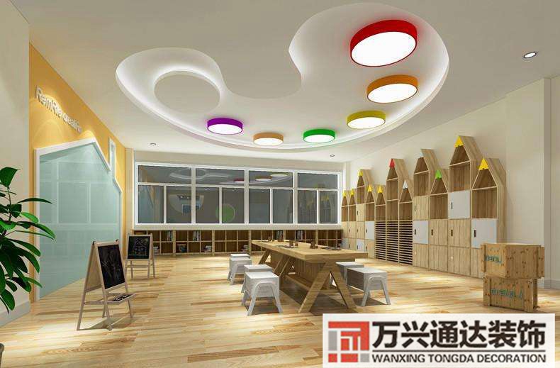 裝修現代幼兒園幼兒園現代裝修風格